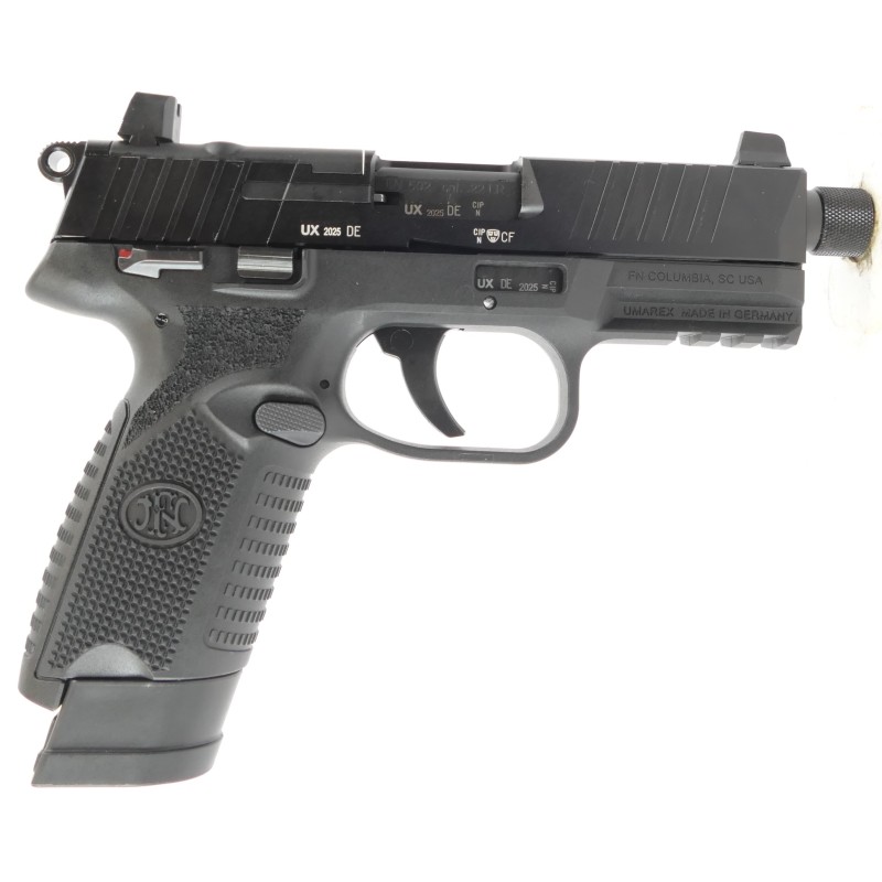 FN 502 CAL 22LR NOIR FILETE