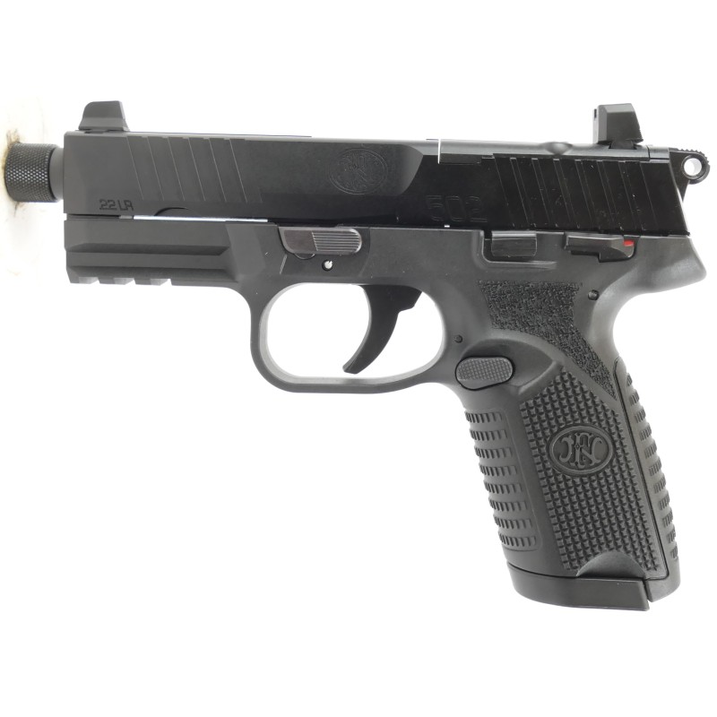 FN 502 CAL 22LR NOIR FILETE