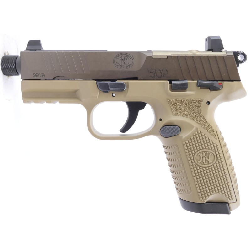 FN 502 CAL 22LR FDE FILETE