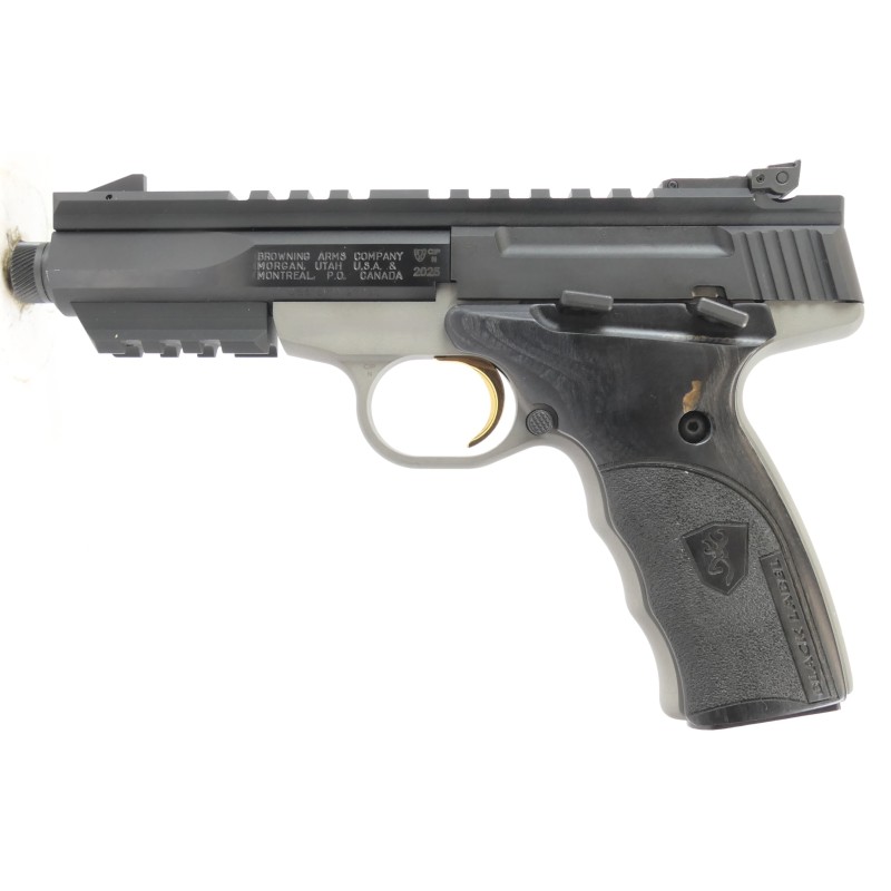 BROWNING BUCK MARK CAL 22 LR MICRO CONTOUR BLACK LABEL FILETE