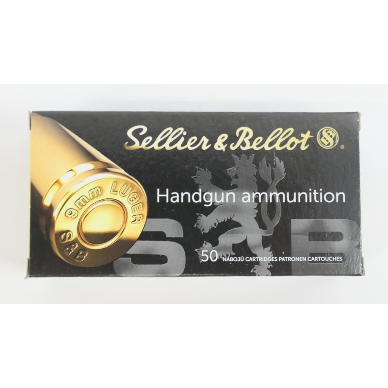 9X19 124GR FMJ SELLIER BELLOT