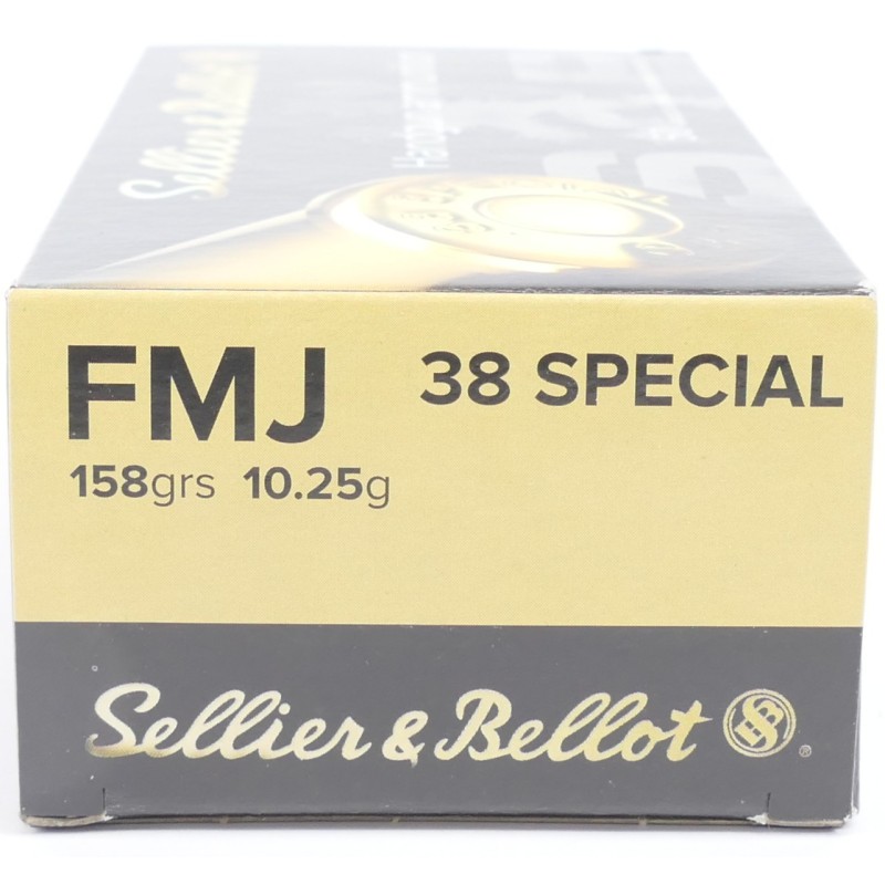 38 SPECIAL SELLIER BELLOT 10.25 FMJ