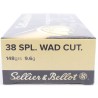 38 WAD CUT 148GR 9.6G SELLIER&BELLOT