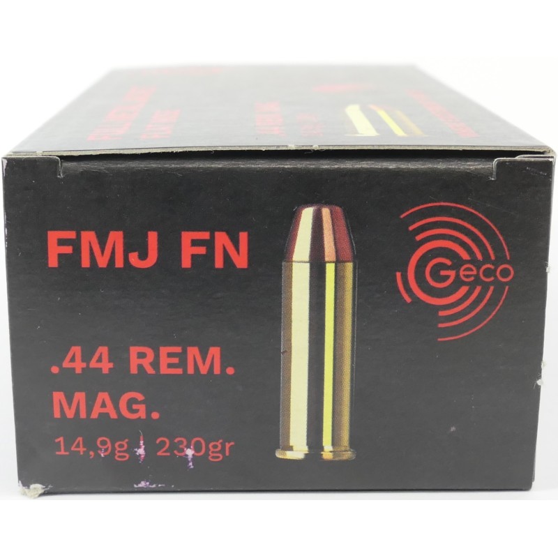 44 REM MAG GECO 230GR FMJ