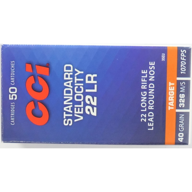 22LR CCI STANDARD 40 GRAINS