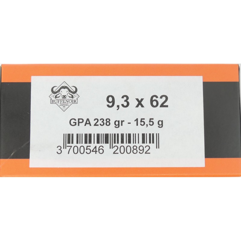 9.3X62 SOLOGNE GPA 238GR 15.5 G