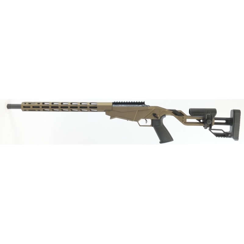 CARABINE RUGER PRECISION RIMFIRE CAL 22LR CANON 46 CM MARRON BRONZE