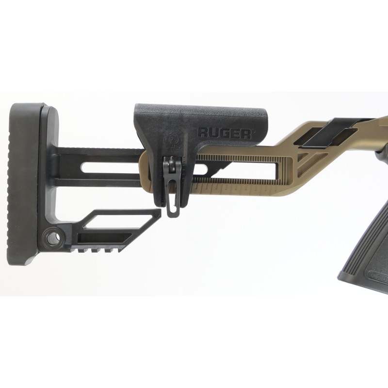 CARABINE RUGER PRECISION RIMFIRE CAL 22LR CANON 46 CM MARRON BRONZE