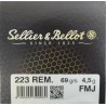 223 REM SELLIER BELLOT FMJ VRAC 100 69GR
