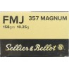 357 MAG 158GR FMJ SELLIER BELLOT