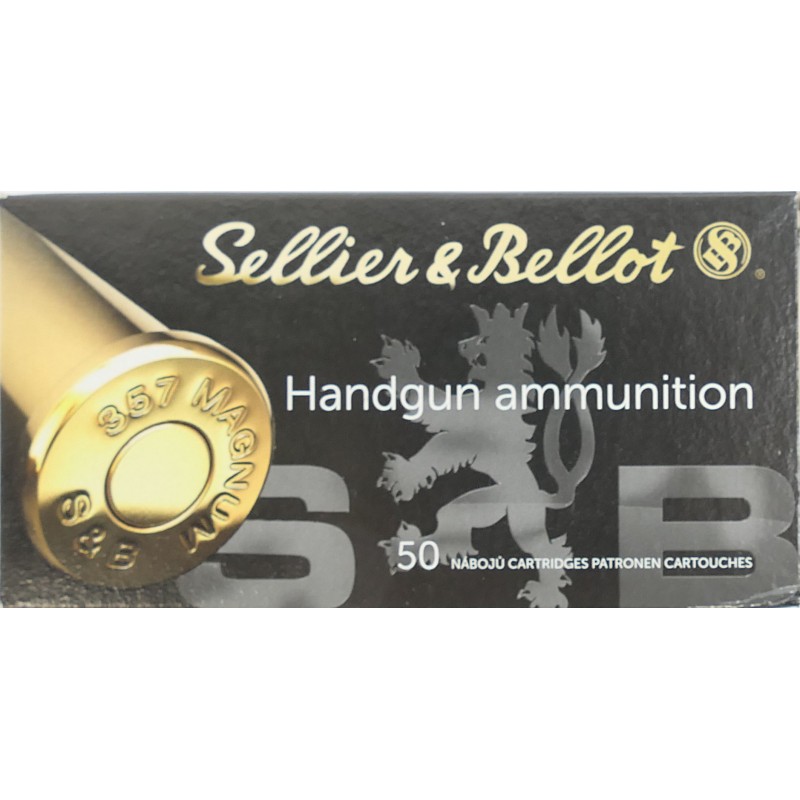357 MAG 158GR FMJ SELLIER BELLOT