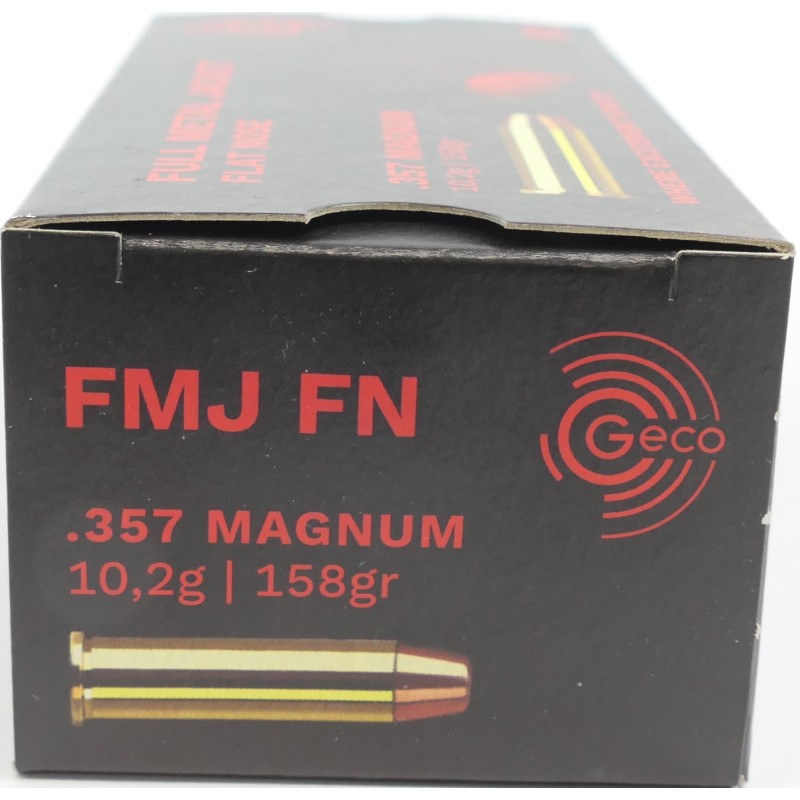 357 MAG 158 FMJ GECO