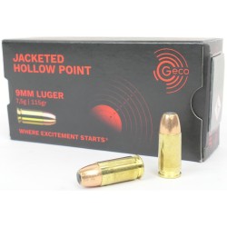 9X19 115GR JHP GECO