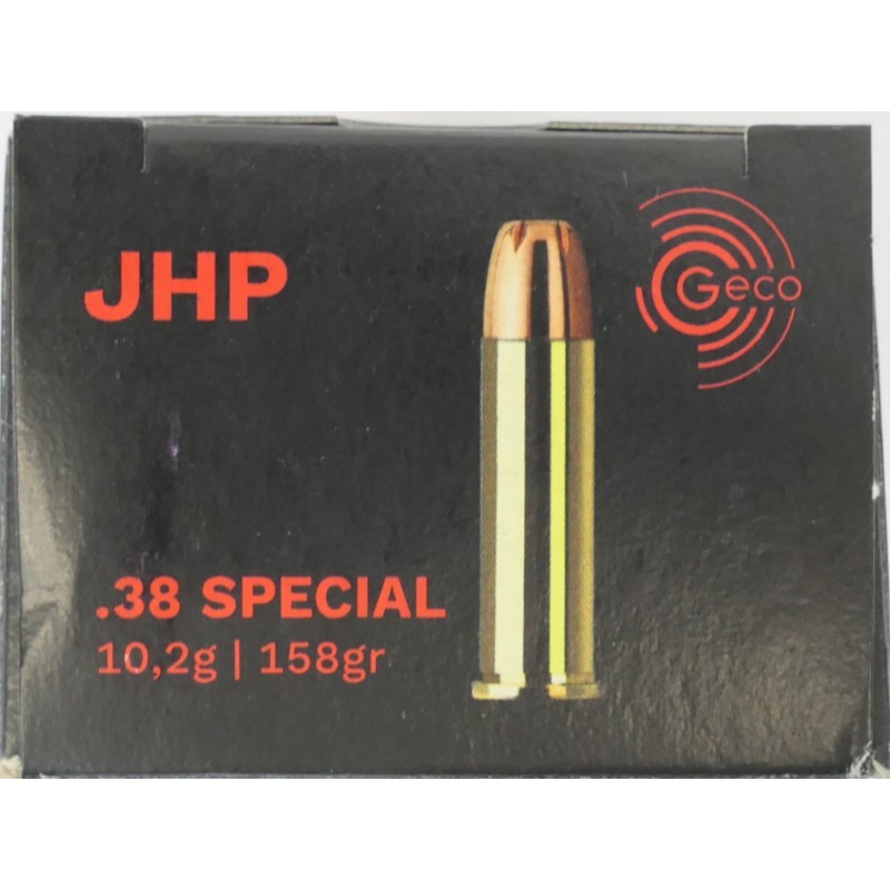 38 SPECIAL GECO 158 GR JHP