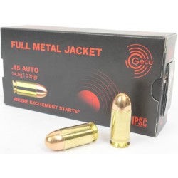 45 ACP 230GR FMJ GECO