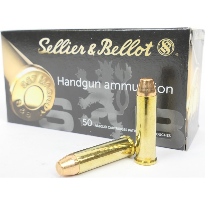 357 MAG 158GR FMJ SELLIER BELLOT
