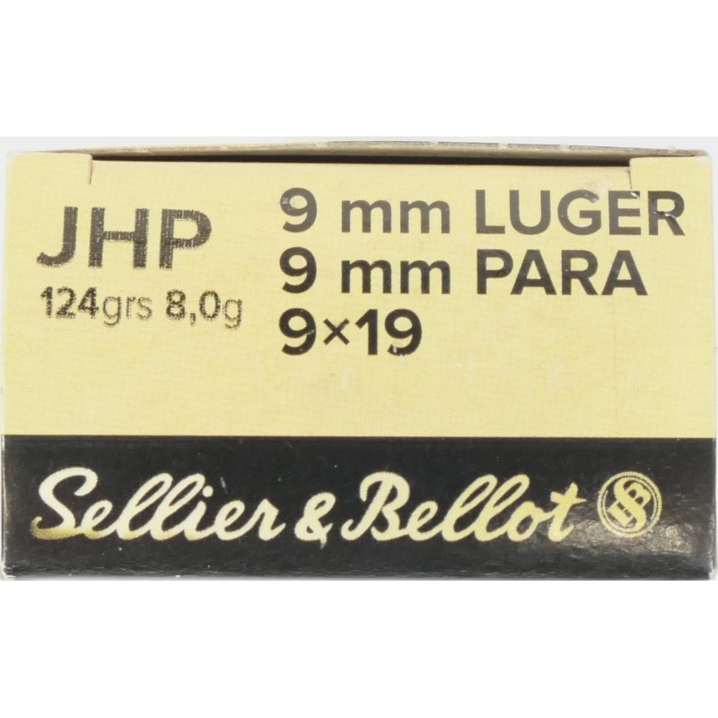 9X19 124GR JHP SPECIAL EXPANSIVE SELLIER BELLOT