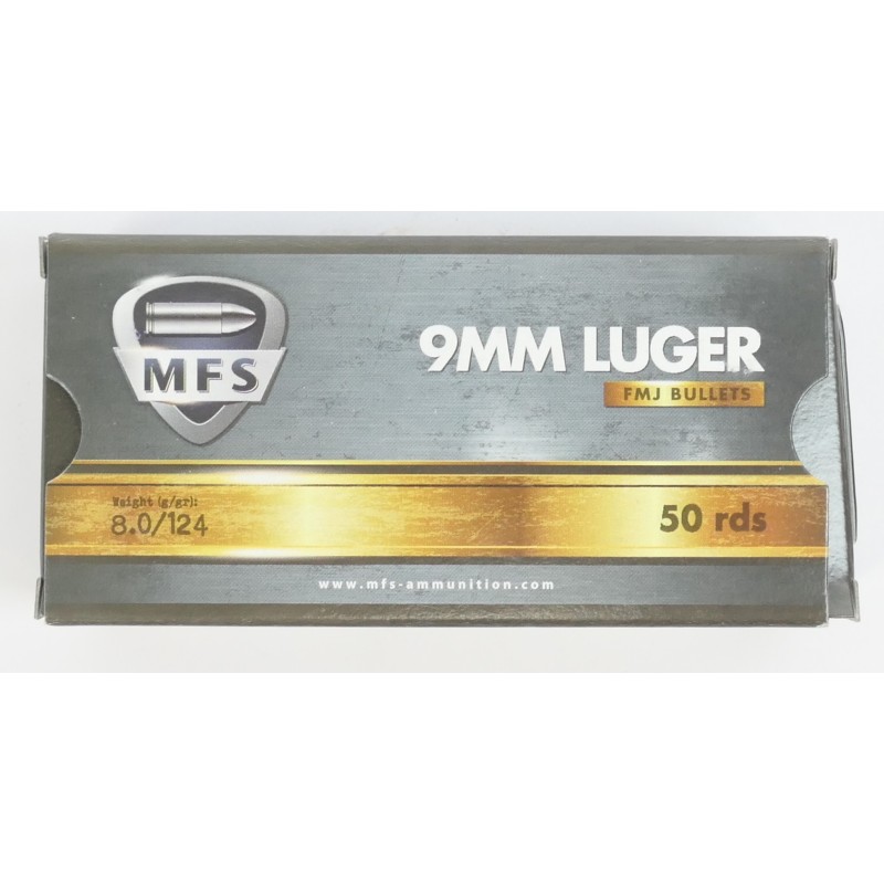 9X19 124GR FMJ MFS
