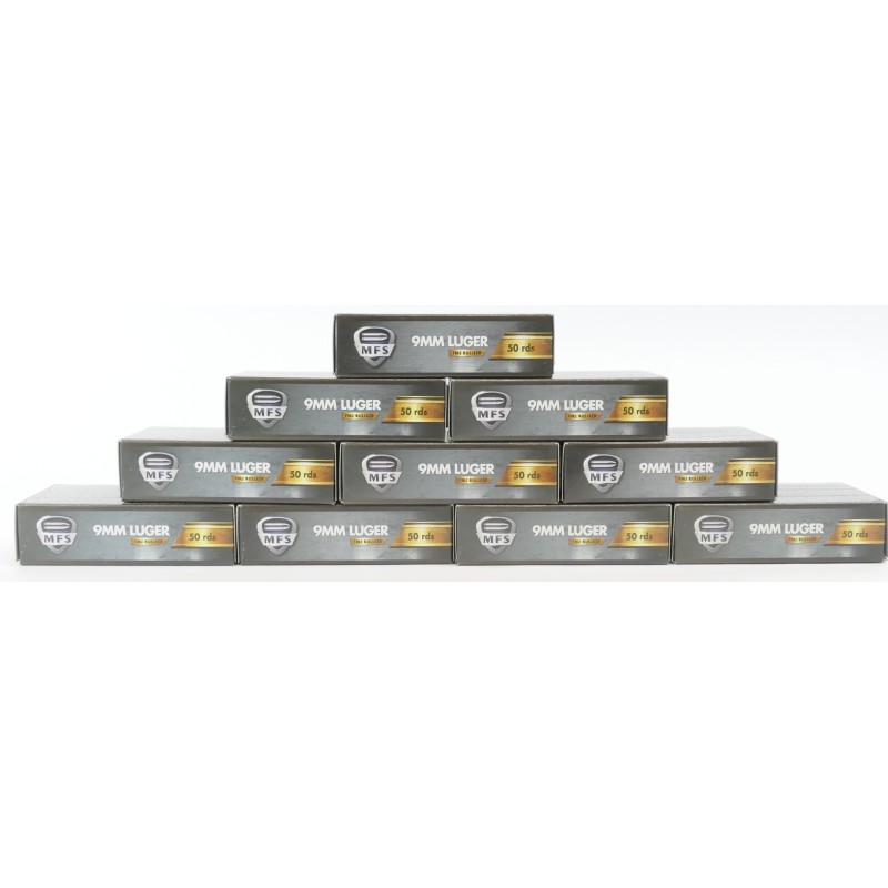 9X19 124GR FMJ MFS