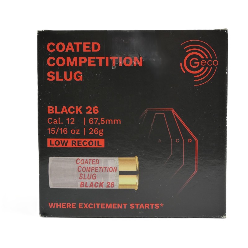 12/67.5 SLUG COMPETITION CCS RED 28 GECO 26 GR