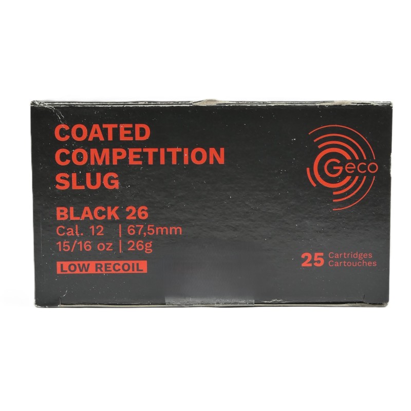 12/67.5 SLUG COMPETITION CCS RED 28 GECO 26 GR