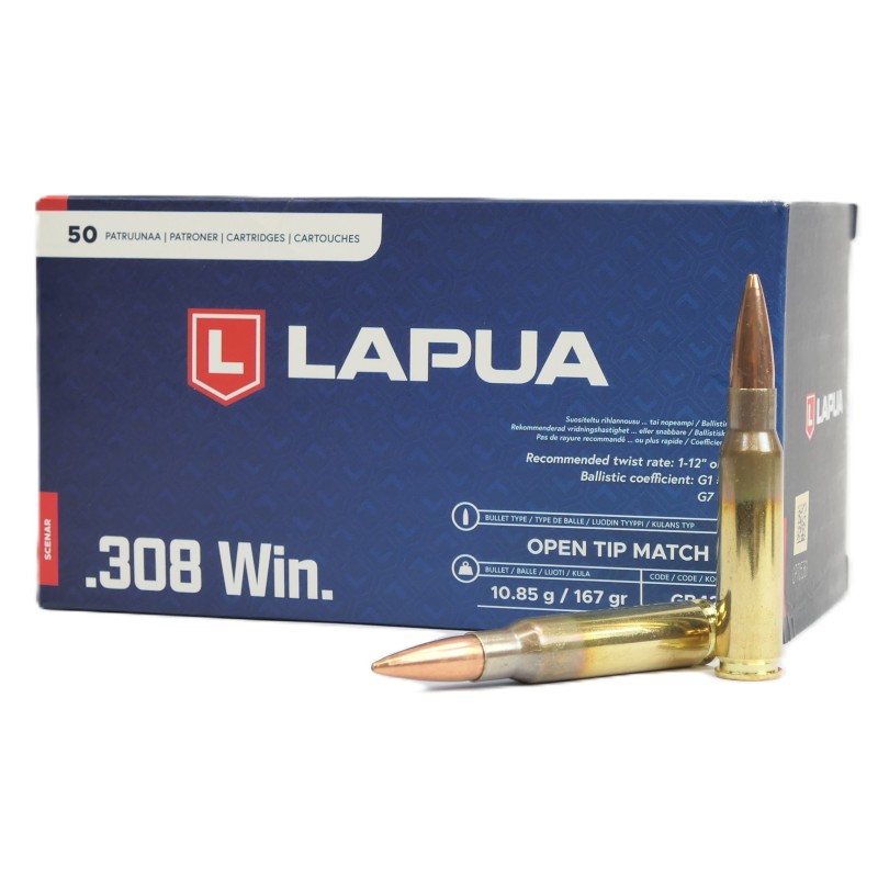 308 WIN LAPUA SCENAR-L 155 GR