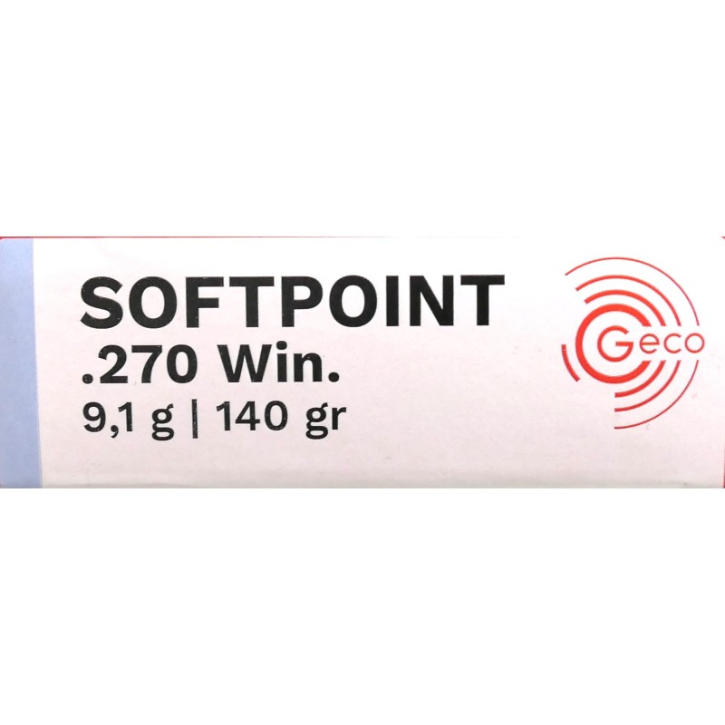 270 WIN GECO TM 9.1GRAM