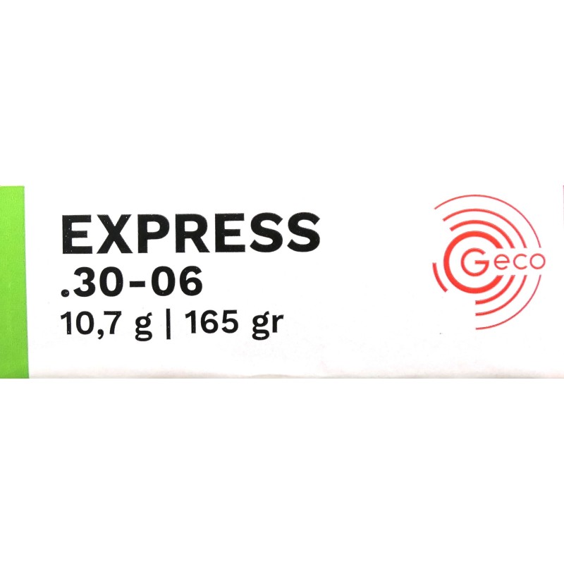 30-06 SPRING GECO EXPRESS 165 GRS 10.7 GR
