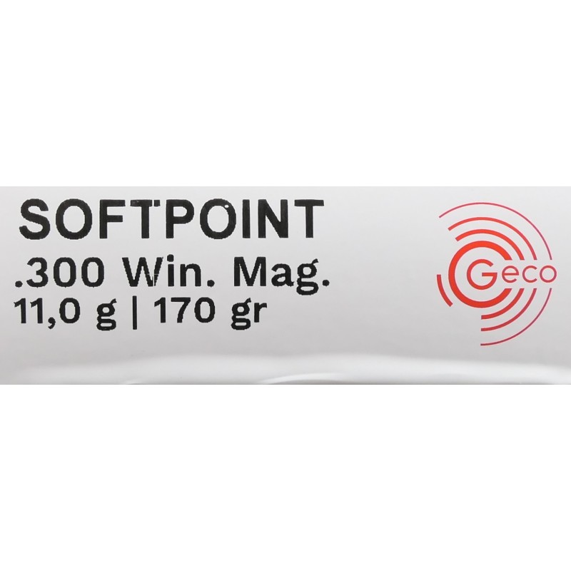300 WIN MAG GECO SOFTPOINT 11 GRAM
