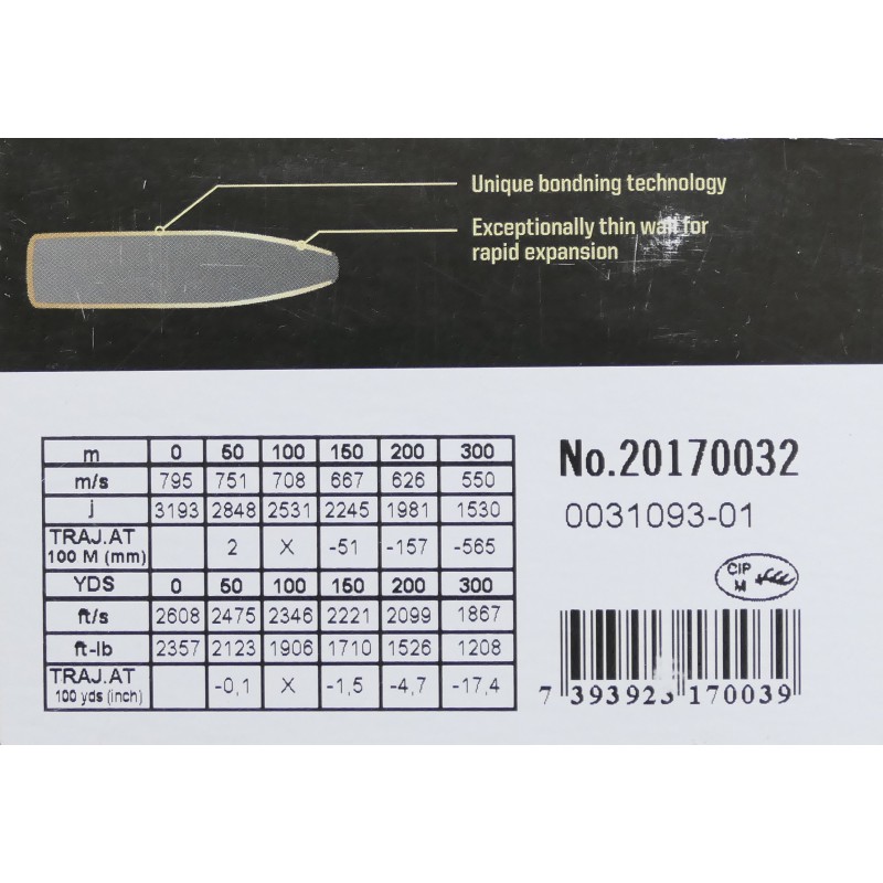 7X57R NORMA ORYX 10.1 GR
