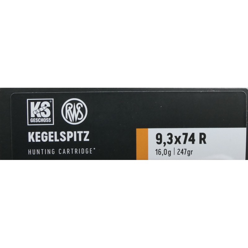 9.3X74R RWS KS 16G