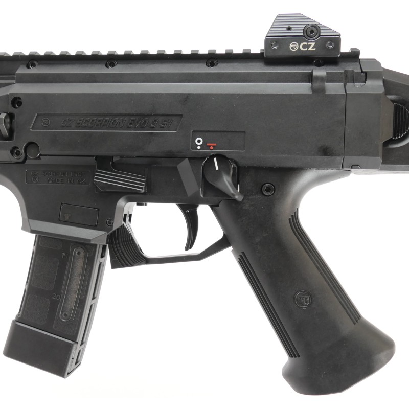 CZ SCORPION SEMI AUTO EVO3 S1 CAL 9X19