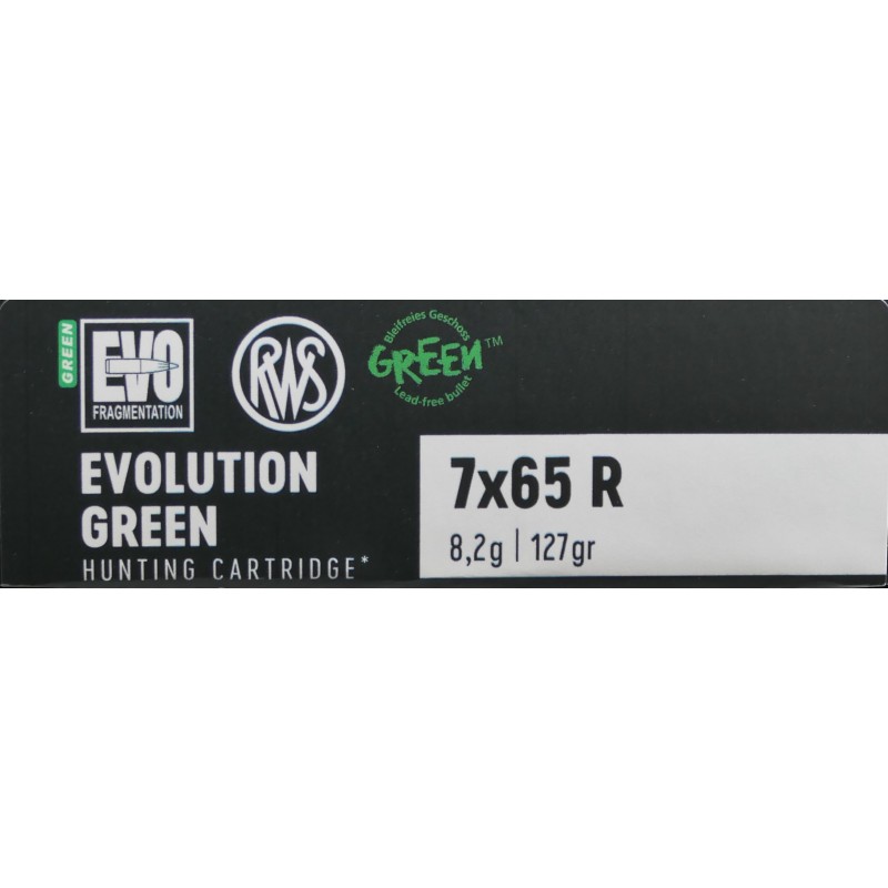 7X65R RWS EVO GREEN 8.2 G